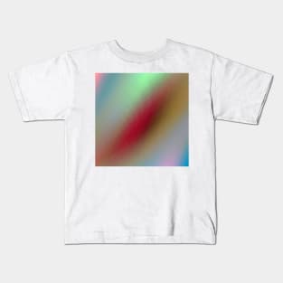 colorful abstract texture background art Kids T-Shirt